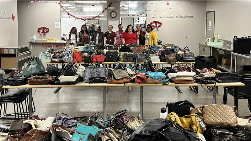 Love Purses for a Purpose” Provides 700 Handbags to Women at the